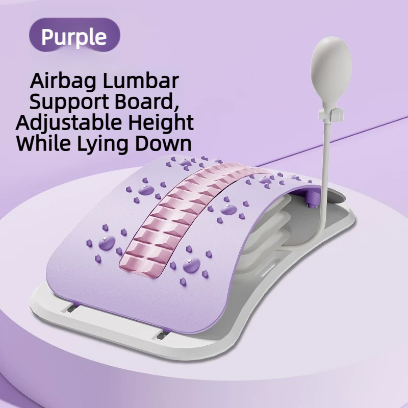 Back Stretcher Lumbar - Foreverlily Adjustable Back Massager Airbag Waist