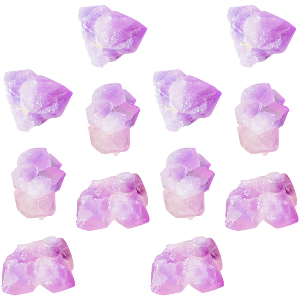 Aromatherapy Diffuser - 1Pack Amethyst Crystals Bulk Decorative Stone