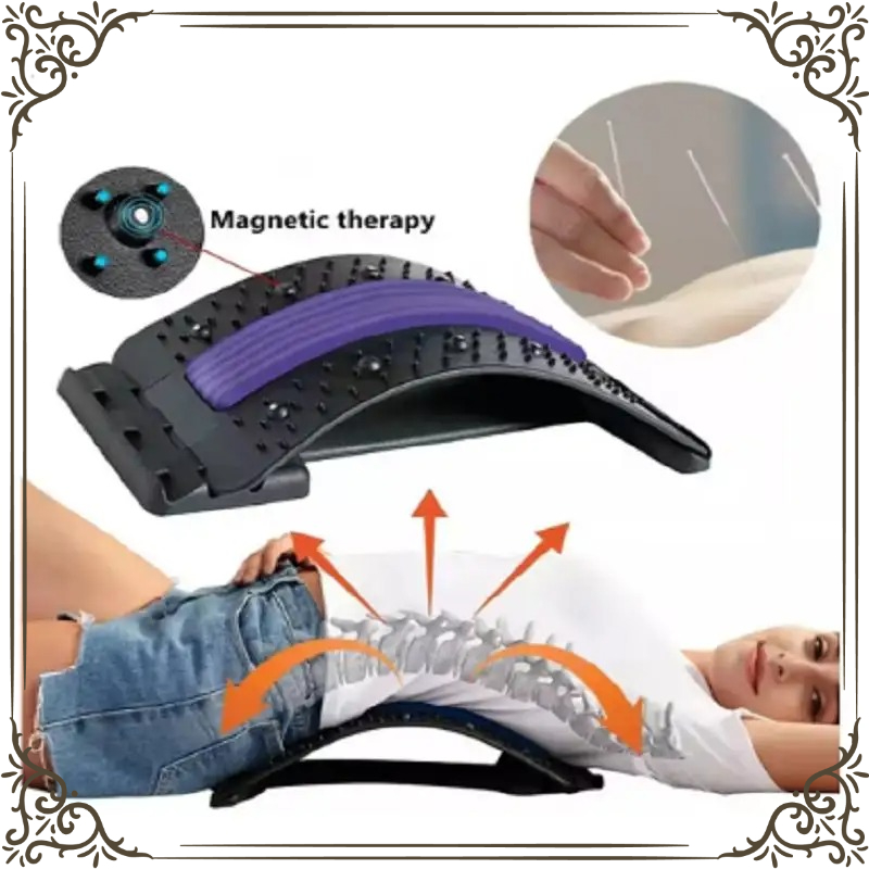 Back Stretcher Lumbar - Back Stretcher, Lumbar Relief Massager, Muscle