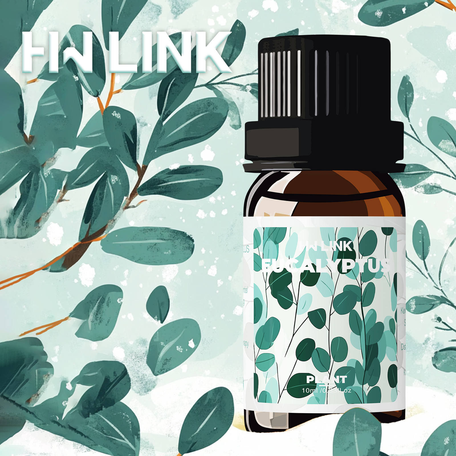 Aromatherapy Diffuser - Eucalyptus Essential Oils 10ml Eucalyptus Oil