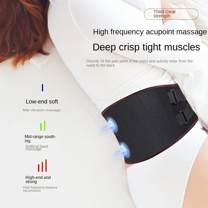 Back Stretcher Lumbar - Graphene Wireless Heated Waist Belt –