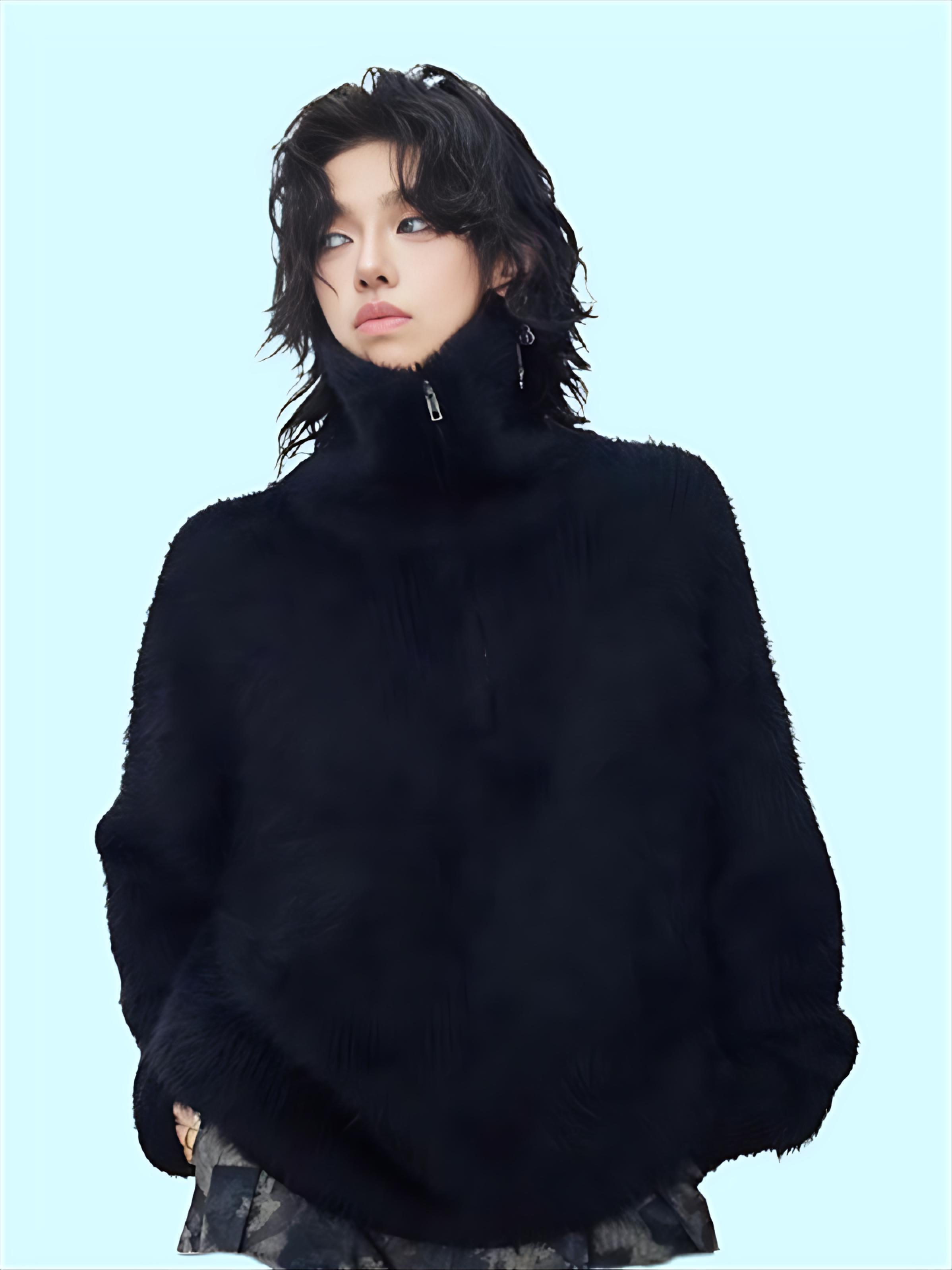 Fur Collar Pullovers Anime Rab - Health Wellness And Lifestyle 리뷰 및 가격