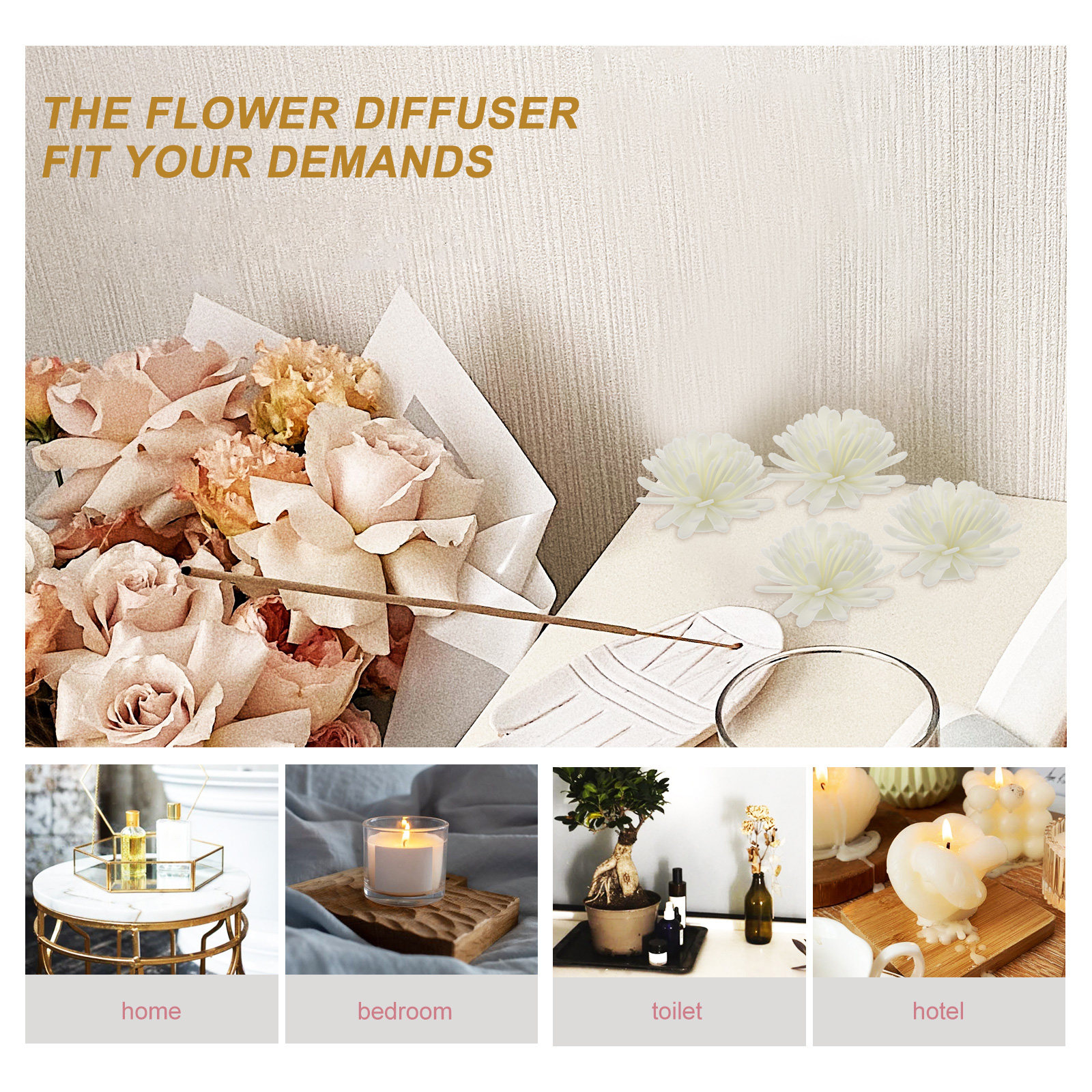 100Pcs Artificial Chrysanthemu - Aromatherapy Diffuser 리뷰 및 가격