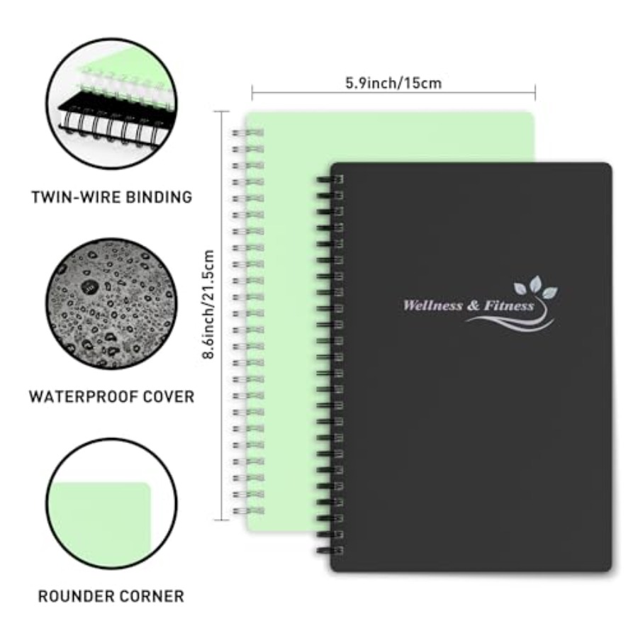 Wellness Planner and Fitness L - Health Wellness Journal 리뷰 및 가격