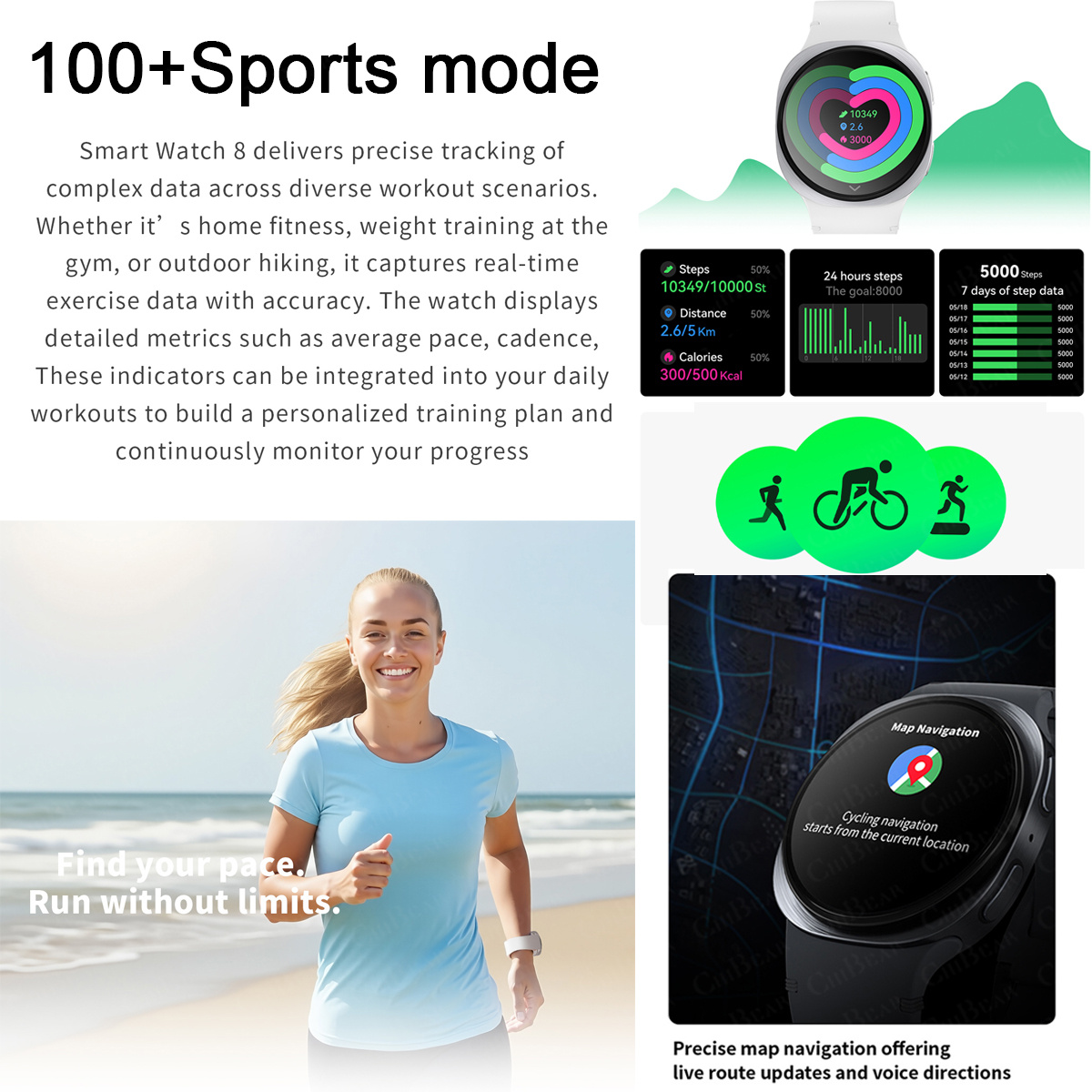 2026 New Watches 8 Mini GPS Tr - Health Wellness Trends 2026 리뷰 및 가격