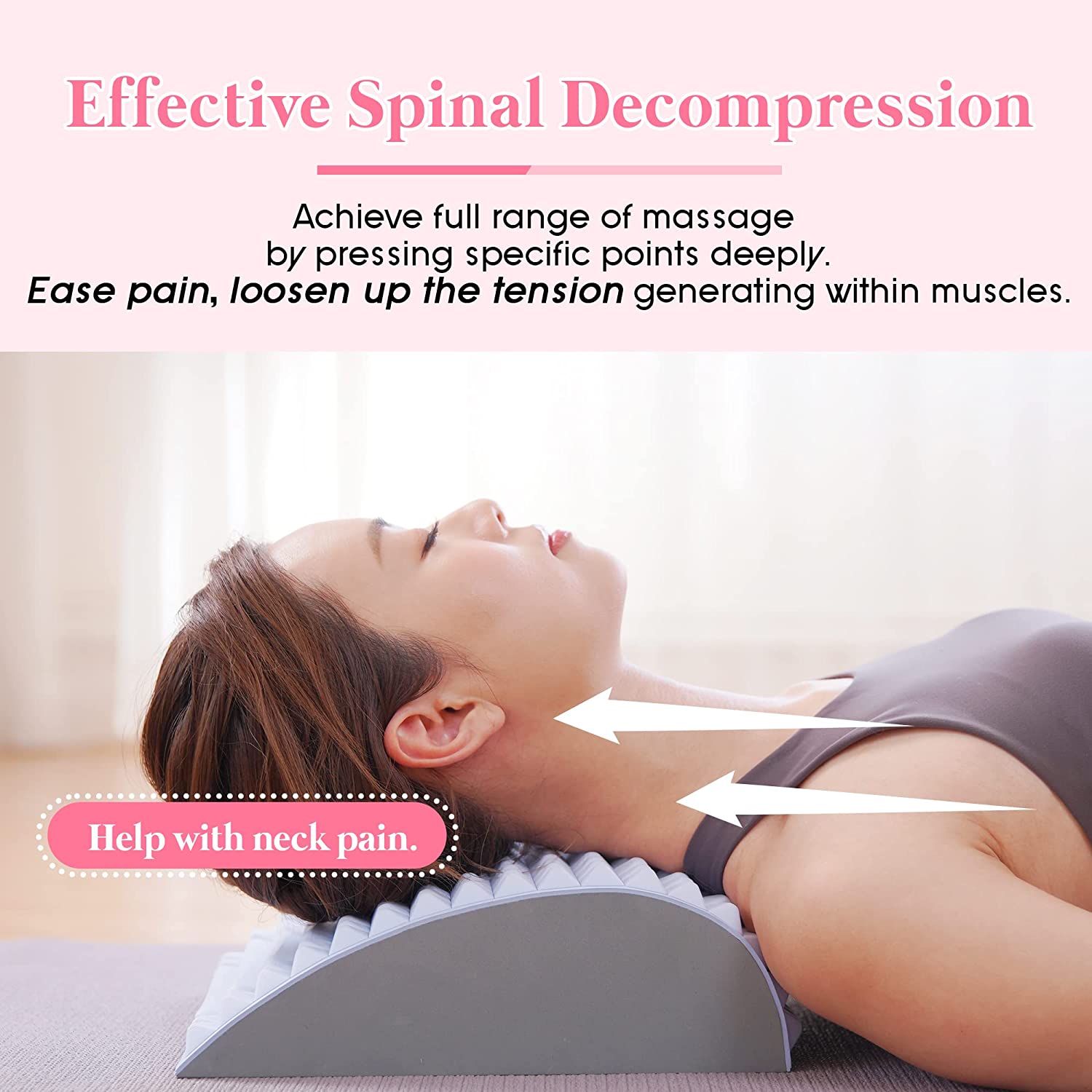 Lower Back Pain Relief Treatme - Back Stretcher Lumbar 리뷰 및 가격