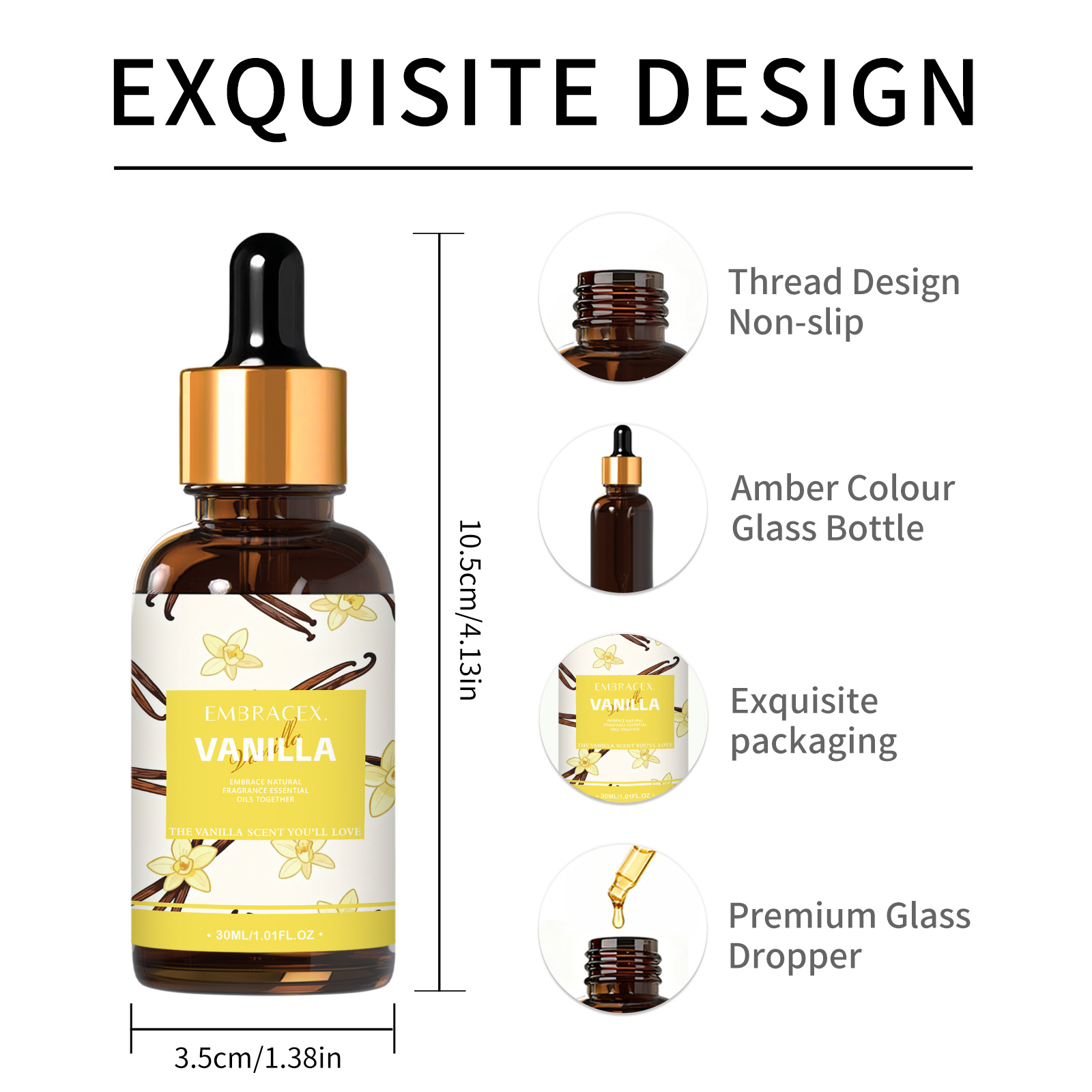 30ml Vanilla Essential Oil Per - Aromatherapy Diffuser 리뷰 및 가격