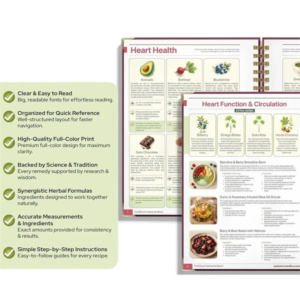 Natural Healing Handbook Spira - Holistic Health & Wellness 리뷰 및 가격