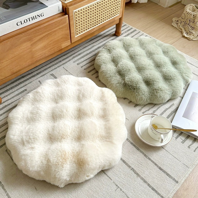 Faux Rabbit Fur Futon Cushion, - Acupressure Mat Set 리뷰 및 가격