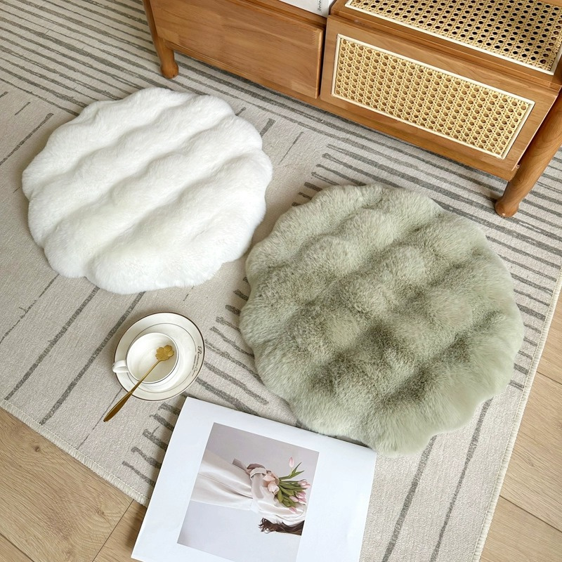 Faux Rabbit Fur Futon Cushion, - Acupressure Mat Set 리뷰 및 가격