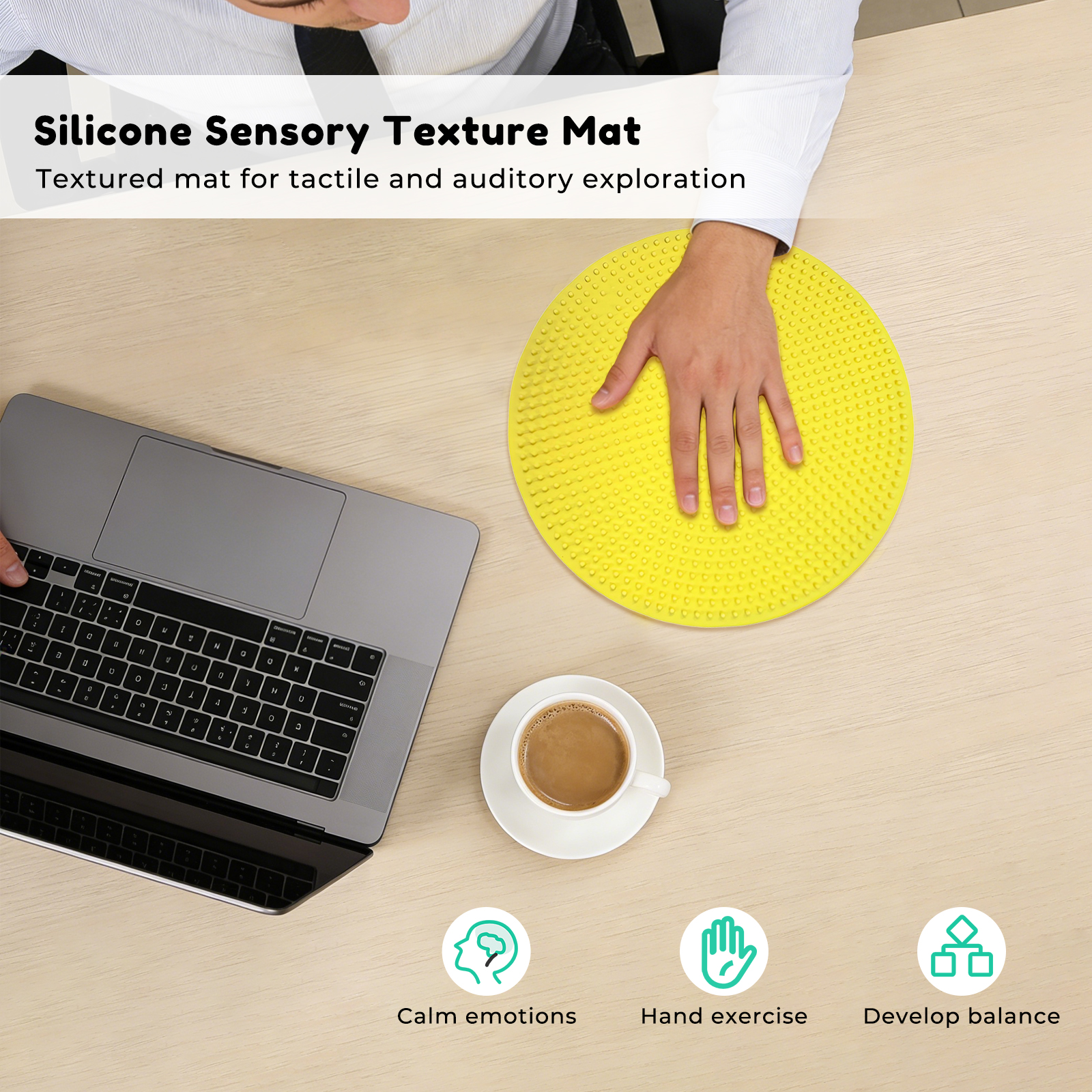 Silicone Sensory Mat,Tactile D - Acupressure Mat Set 리뷰 및 가격