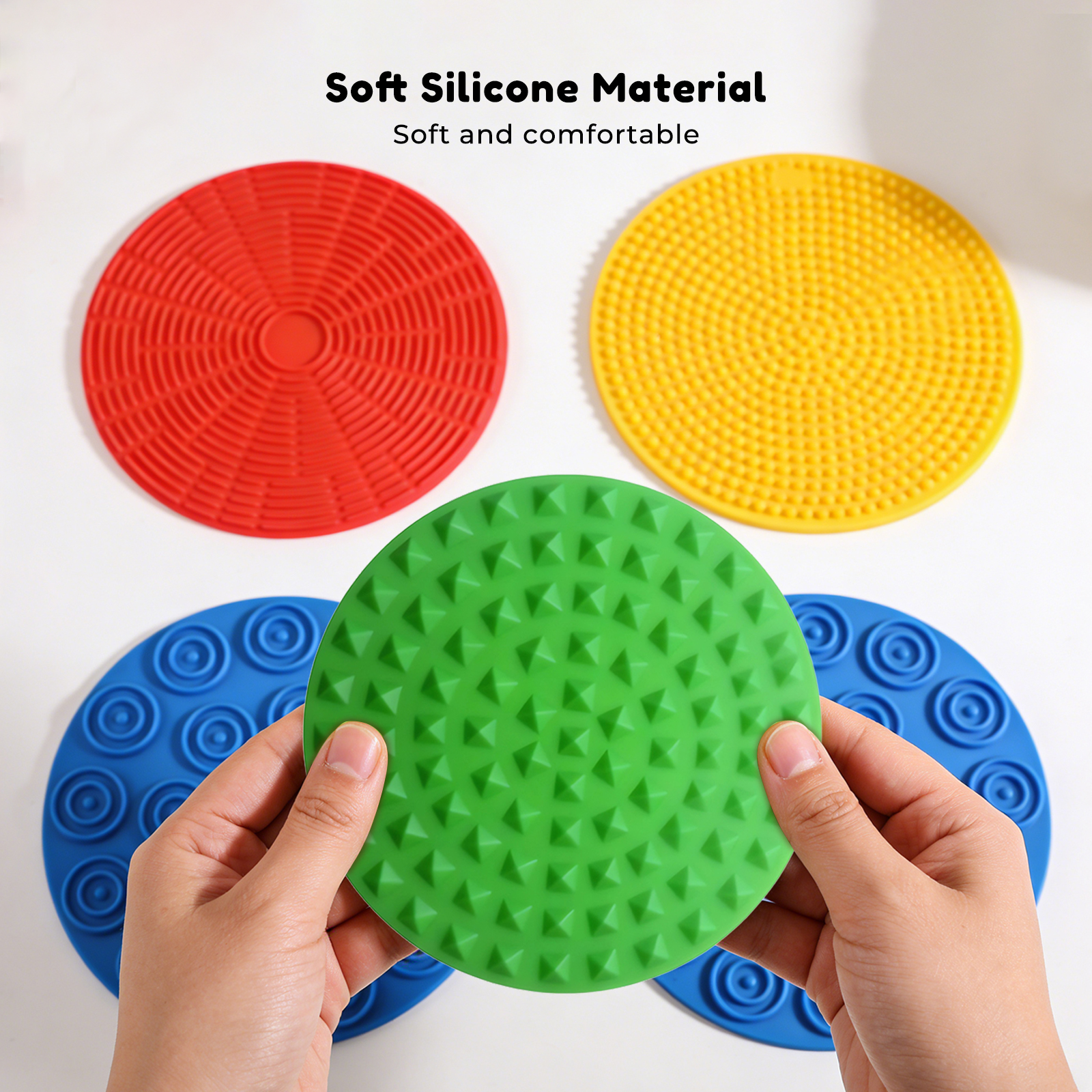 Silicone Sensory Mat,Tactile D - Acupressure Mat Set 리뷰 및 가격