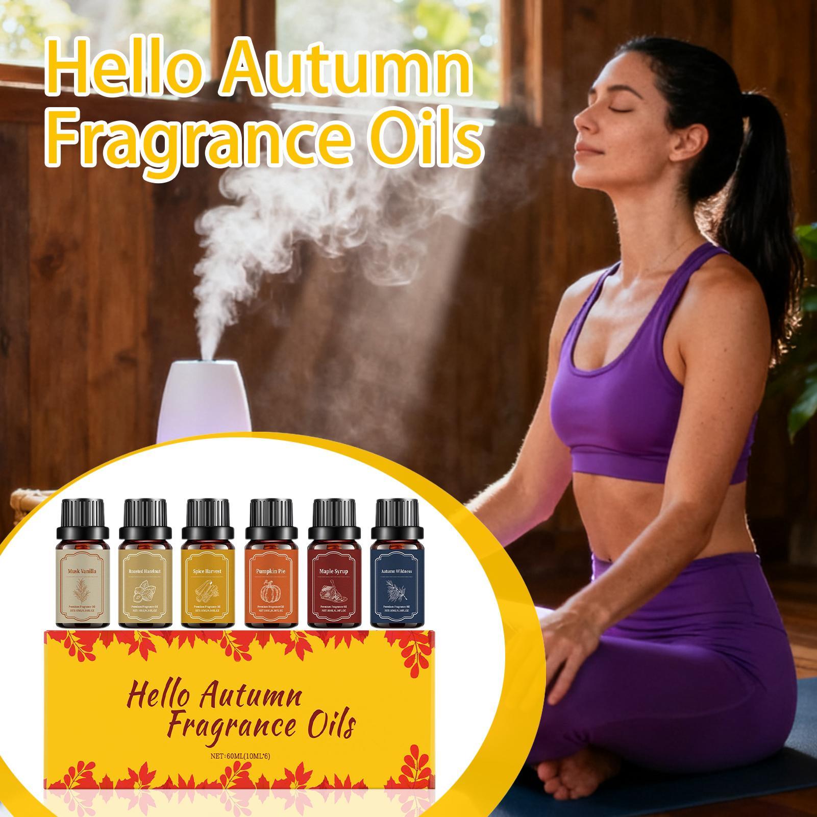 6pcs Fall Scented Diffuser Oil - Aromatherapy Diffuser 리뷰 및 가격