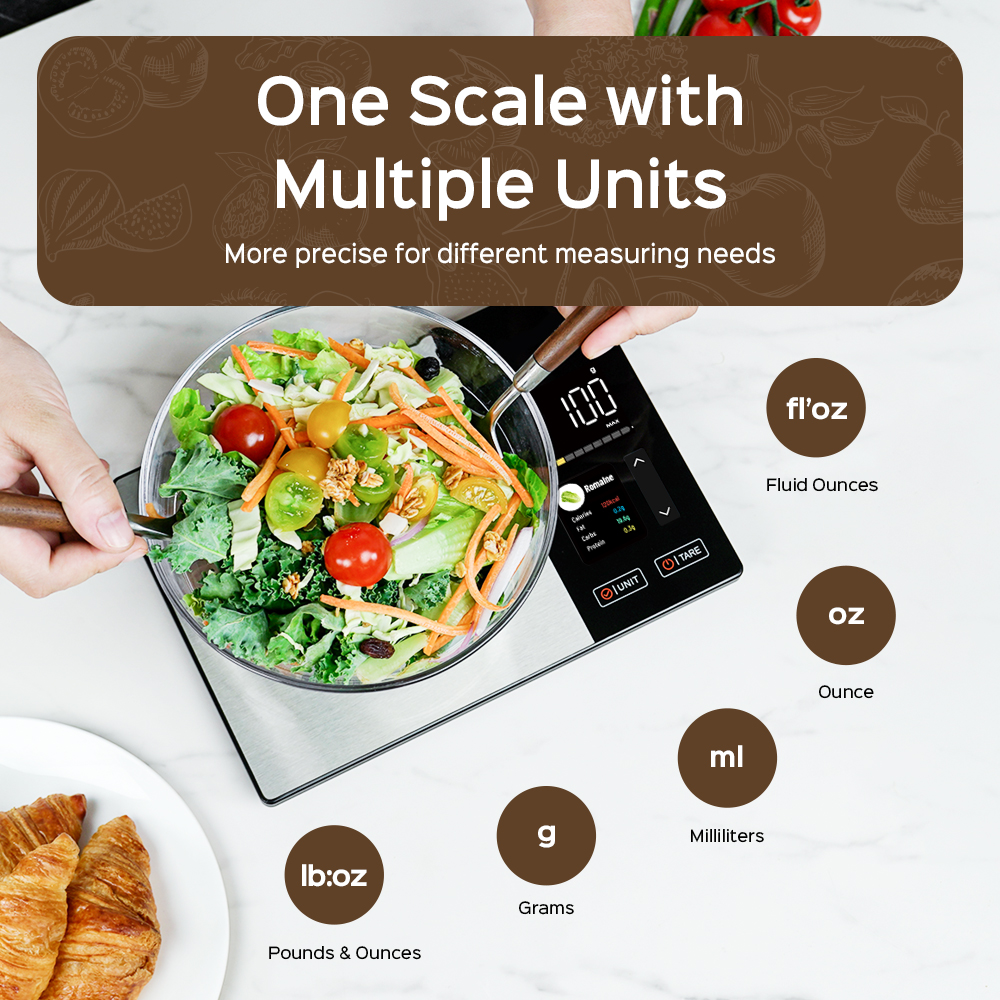 Smart Kitchen Scale Stainless  - Health Wellness Items 리뷰 및 가격