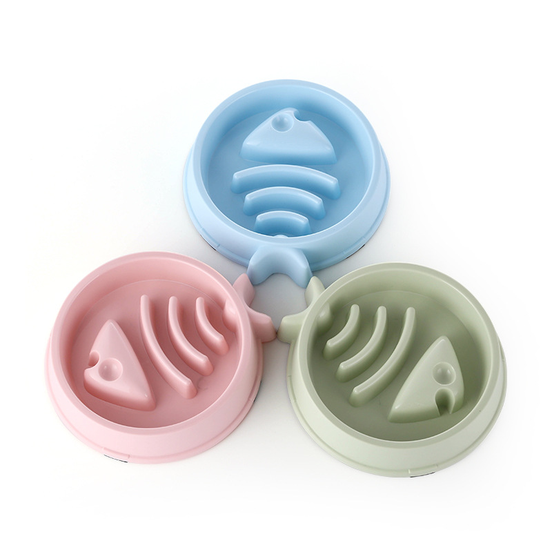 Pet Cat Dog Slow Food Bowl Fat - Health Wellness Items 리뷰 및 가격