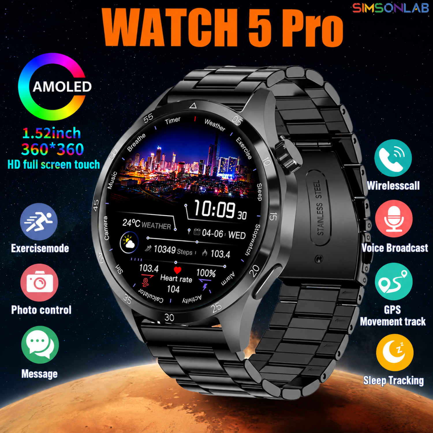 2026 Watch 5 Pro GPS Track Com - Health Wellness Trends 2026 리뷰 및 가격