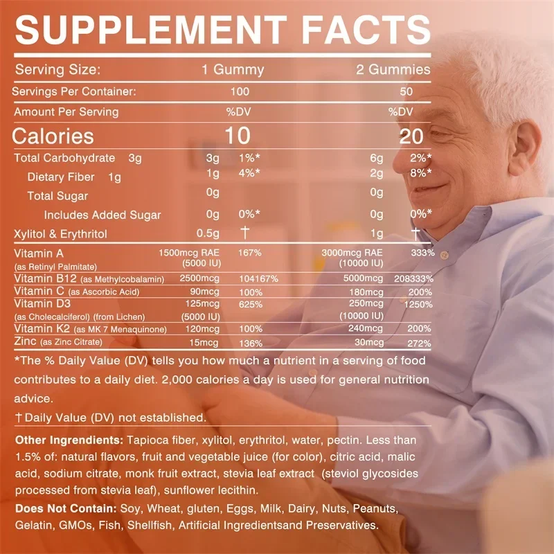 Vitamin D3 K2 + Vitamin B12 Gu - Health Wellness Items 리뷰 및 가격