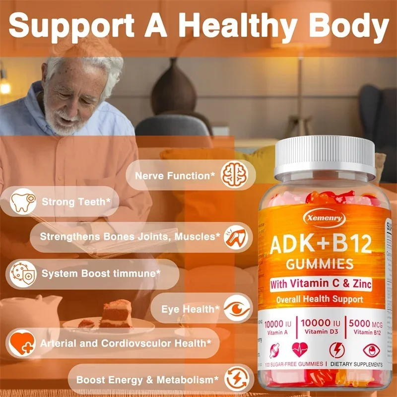 Vitamin D3 K2 + Vitamin B12 Gu - Health Wellness Items 리뷰 및 가격