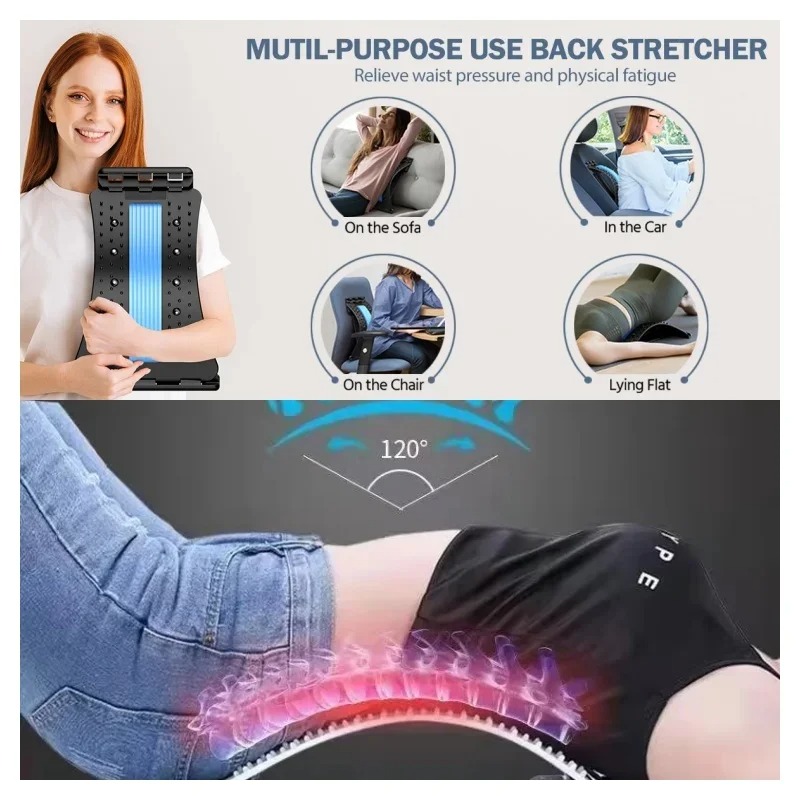 Yoga Fitness Back Stretching T - Back Stretcher Lumbar 리뷰 및 가격