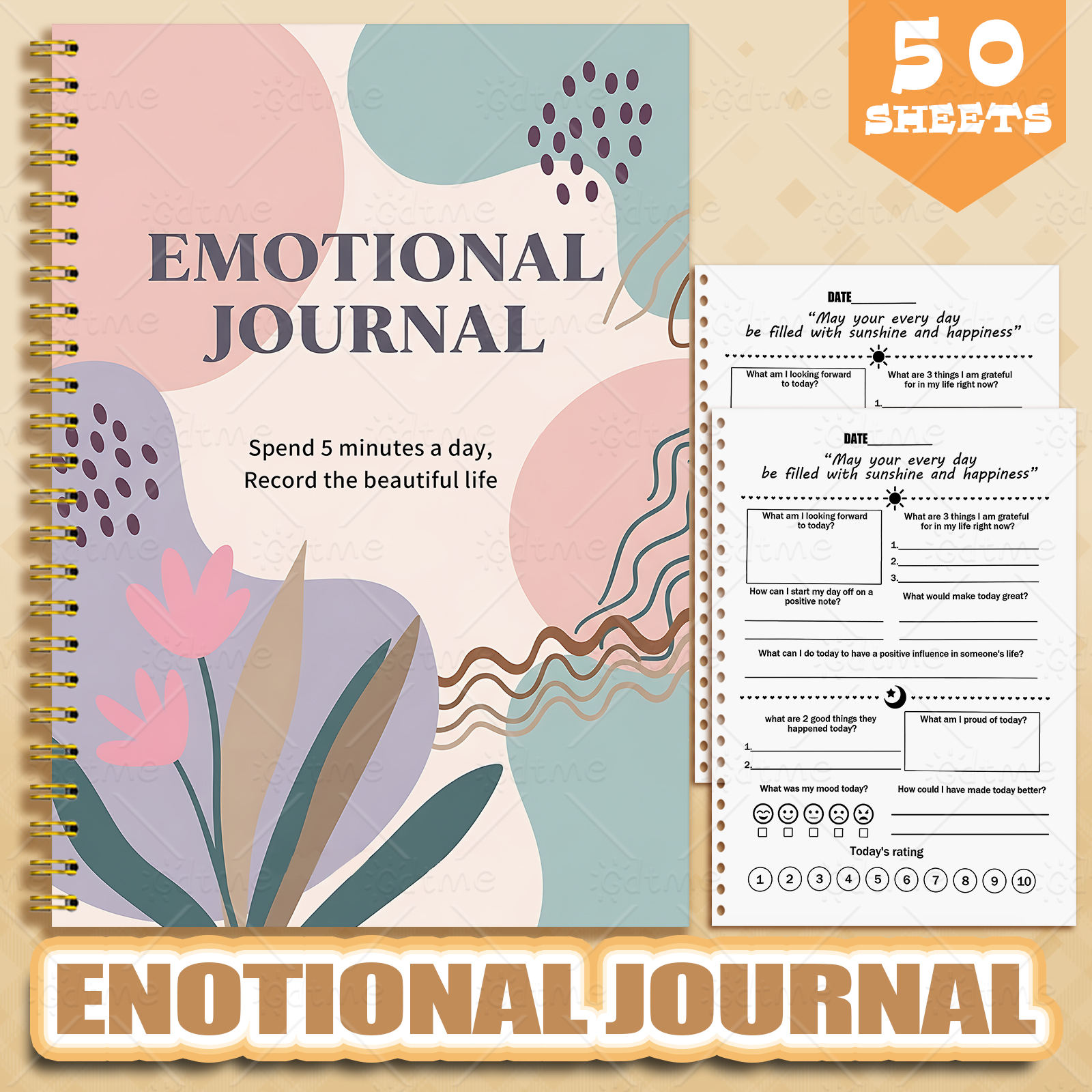 EMOTIONAL JOURNAL --Adult Ment - Health Wellness Journal 리뷰 및 가격
