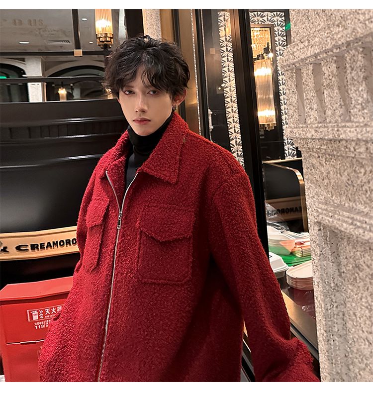 Wool Blend Jacket Man Green Me - Health Wellness And Lifestyle 리뷰 및 가격