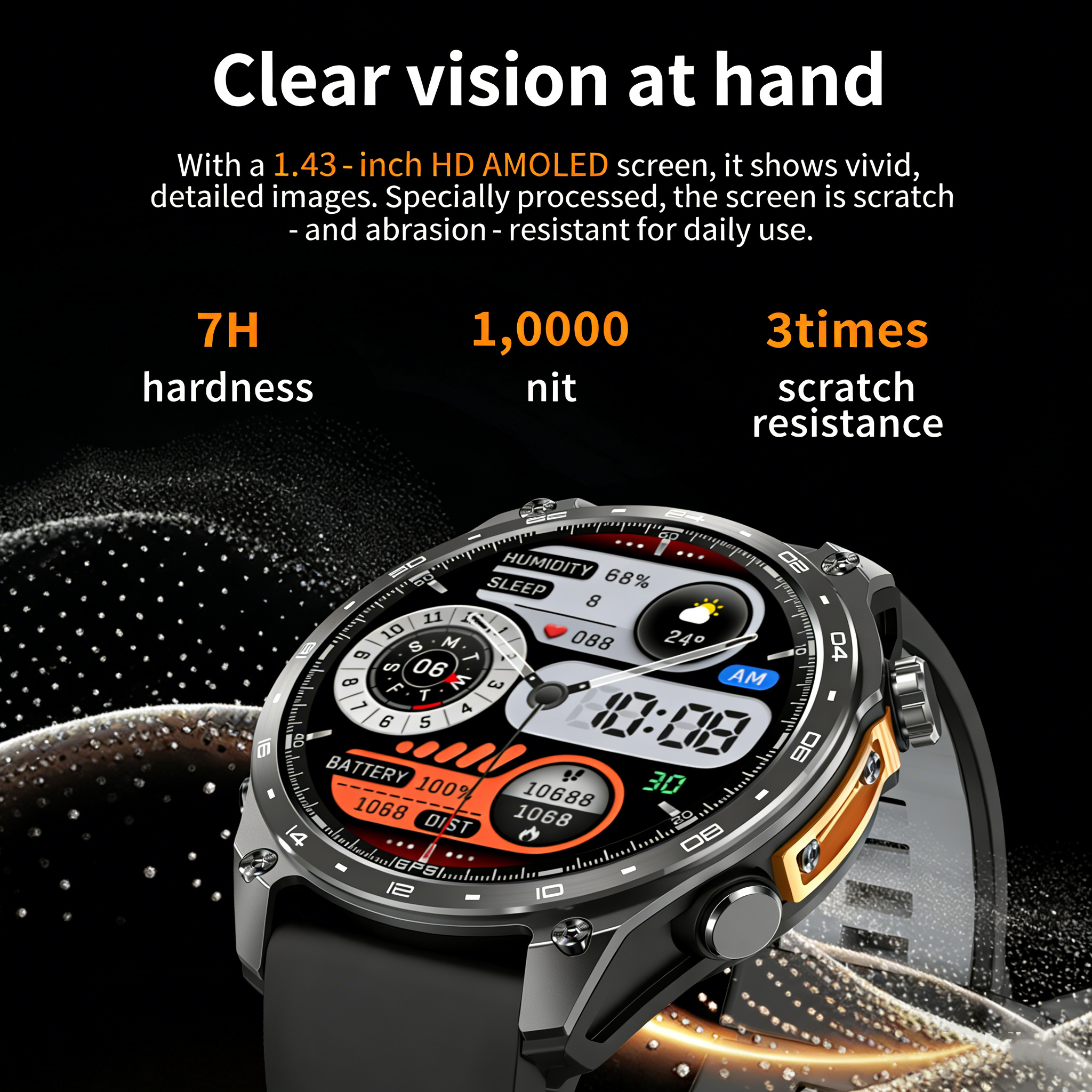 GPS Smart Watch for Outdoor HD - Health Wellness Trends 2026 리뷰 및 가격