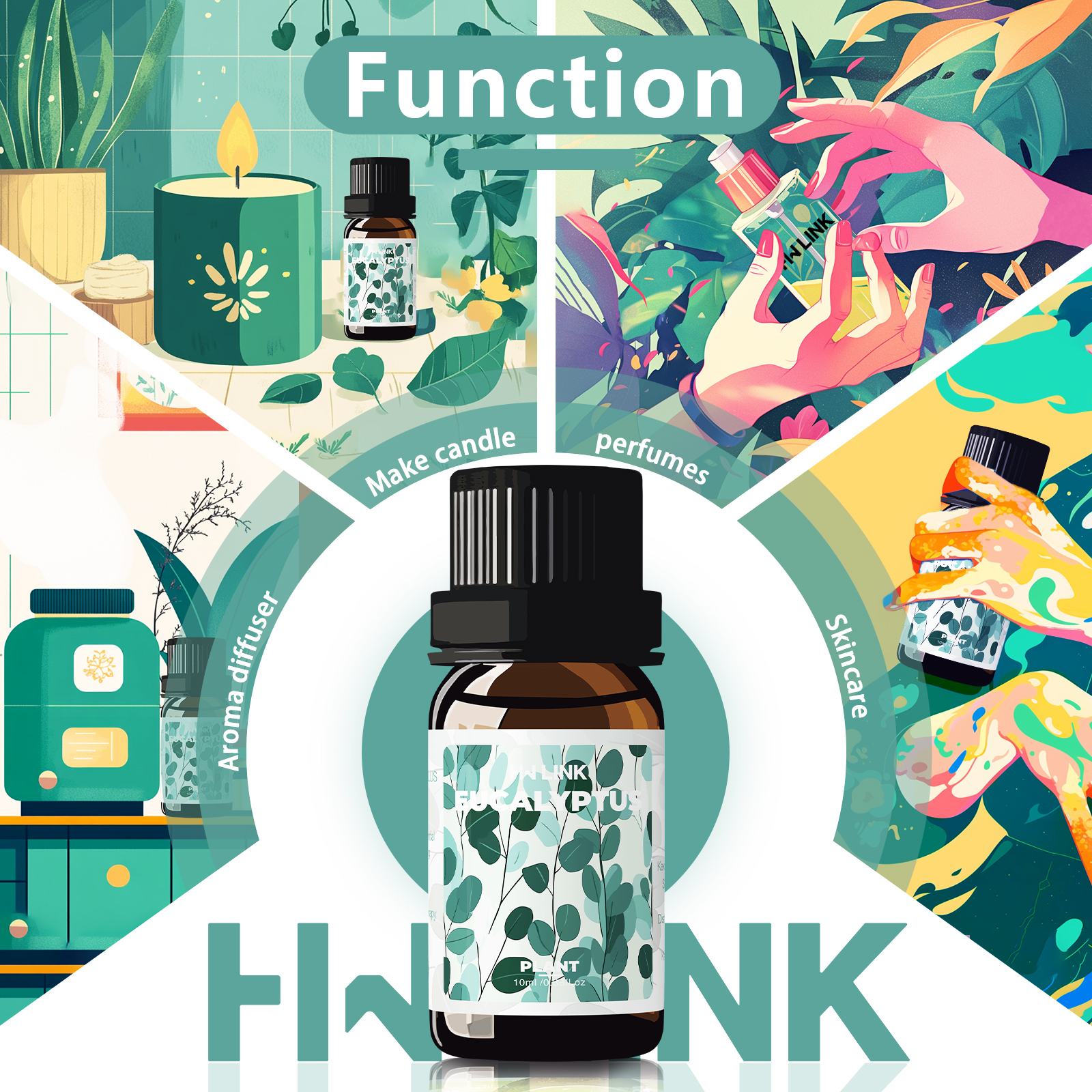 Eucalyptus Essential Oils 10ml - Aromatherapy Diffuser 리뷰 및 가격