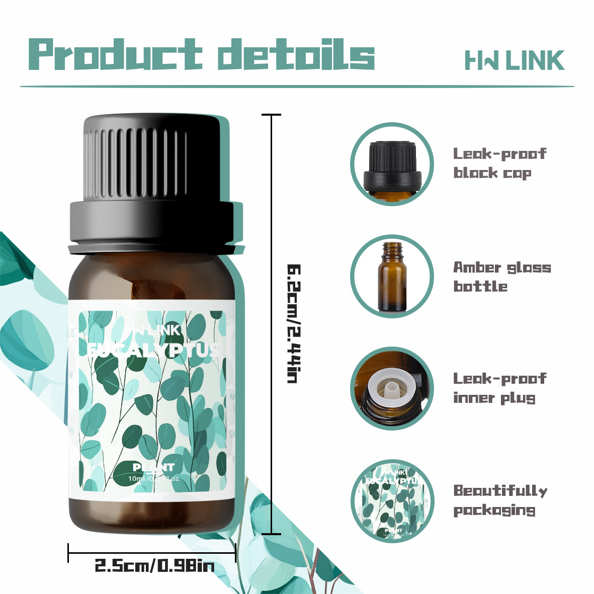 Eucalyptus Essential Oils 10ml - Aromatherapy Diffuser 리뷰 및 가격