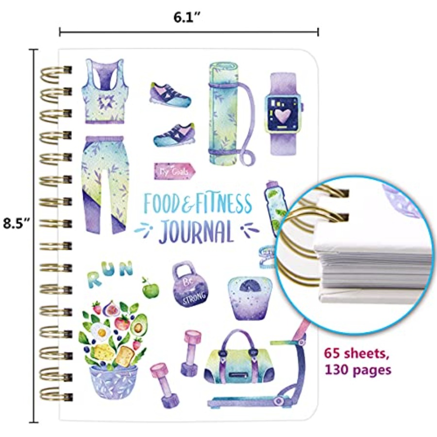 Food and Fitness Meal Workout  - Health Wellness Journal 리뷰 및 가격