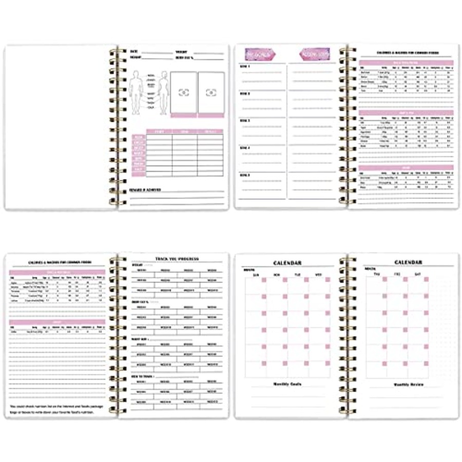 Food and Fitness Meal Workout  - Health Wellness Journal 리뷰 및 가격