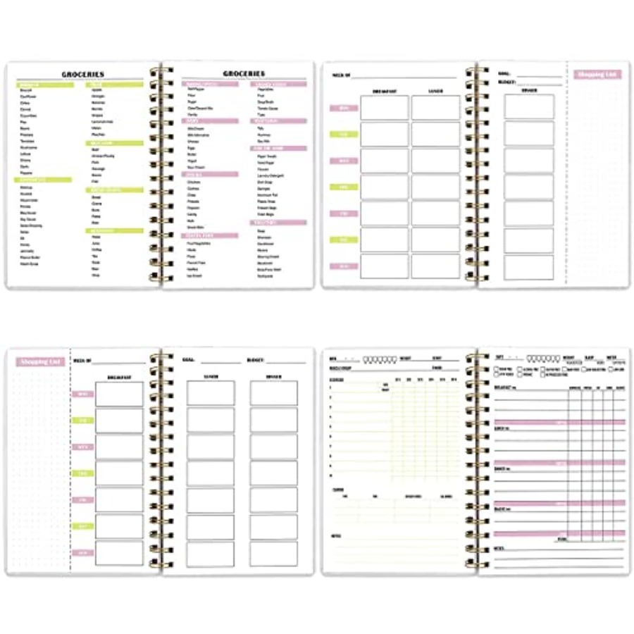 Food and Fitness Meal Workout  - Health Wellness Journal 리뷰 및 가격