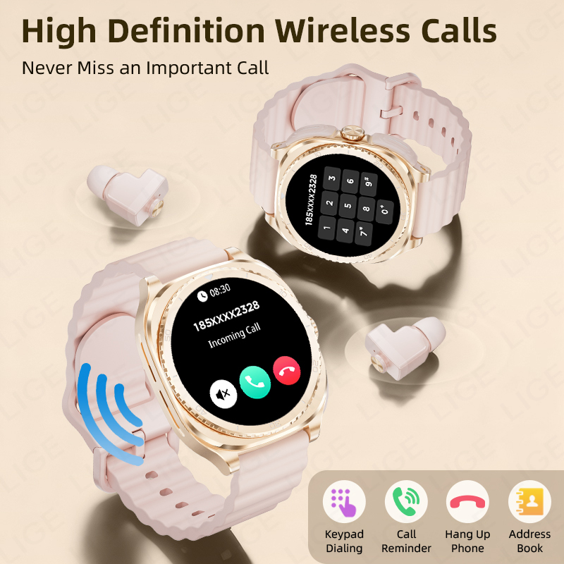LIGE 2 In 1 TWS Headset Smart  - Health Wellness Trends 2026 리뷰 및 가격