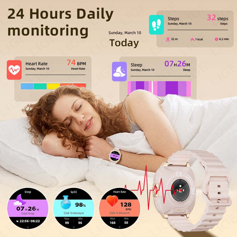 LIGE 2 In 1 TWS Headset Smart  - Health Wellness Trends 2026 리뷰 및 가격