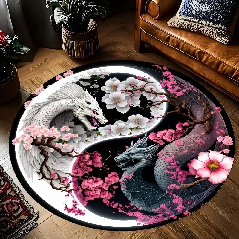 Dragon Yin Yang Mat for Decor, - Acupressure Mat Set 리뷰 및 가격