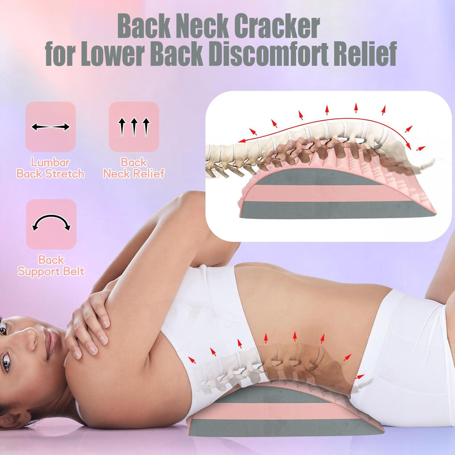 Yoga Back Trainer Lumbar Suppo - Back Stretcher Lumbar 리뷰 및 가격
