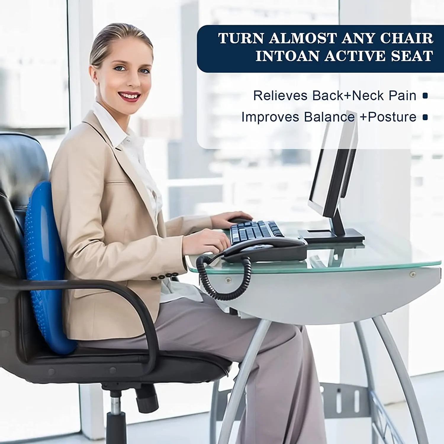 Inflated Air Stability Wobble  - Balance Cushion Disc 리뷰 및 가격