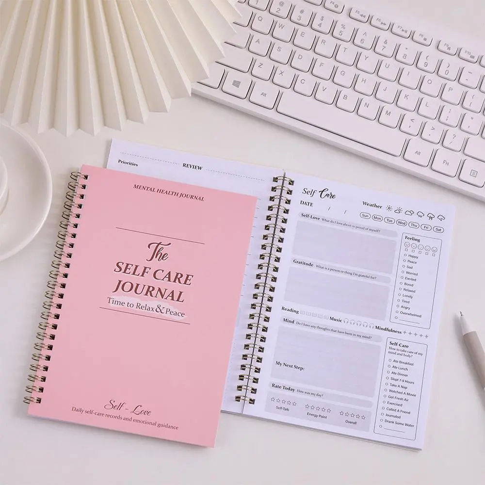 Daily Self-Care Journal, 5-Min - Health Wellness Journal 리뷰 및 가격