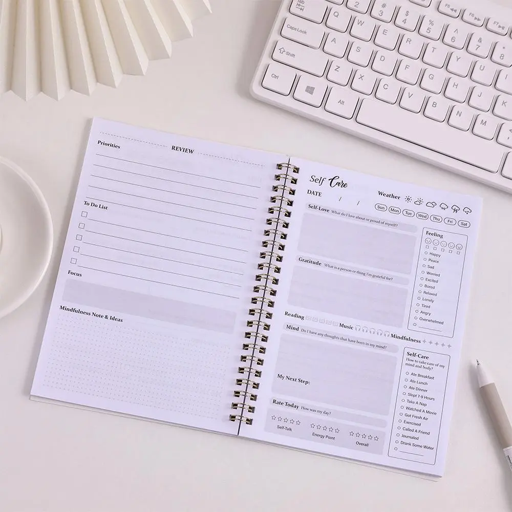 Daily Self-Care Journal, 5-Min - Health Wellness Journal 리뷰 및 가격