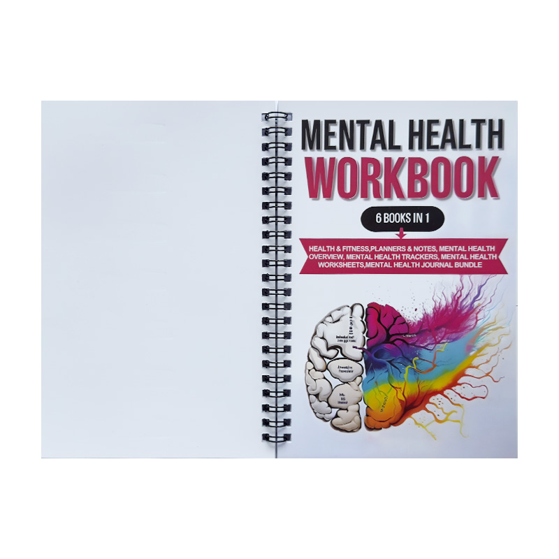 1pcs Mental Health Workbook &  - Health Wellness Journal 리뷰 및 가격