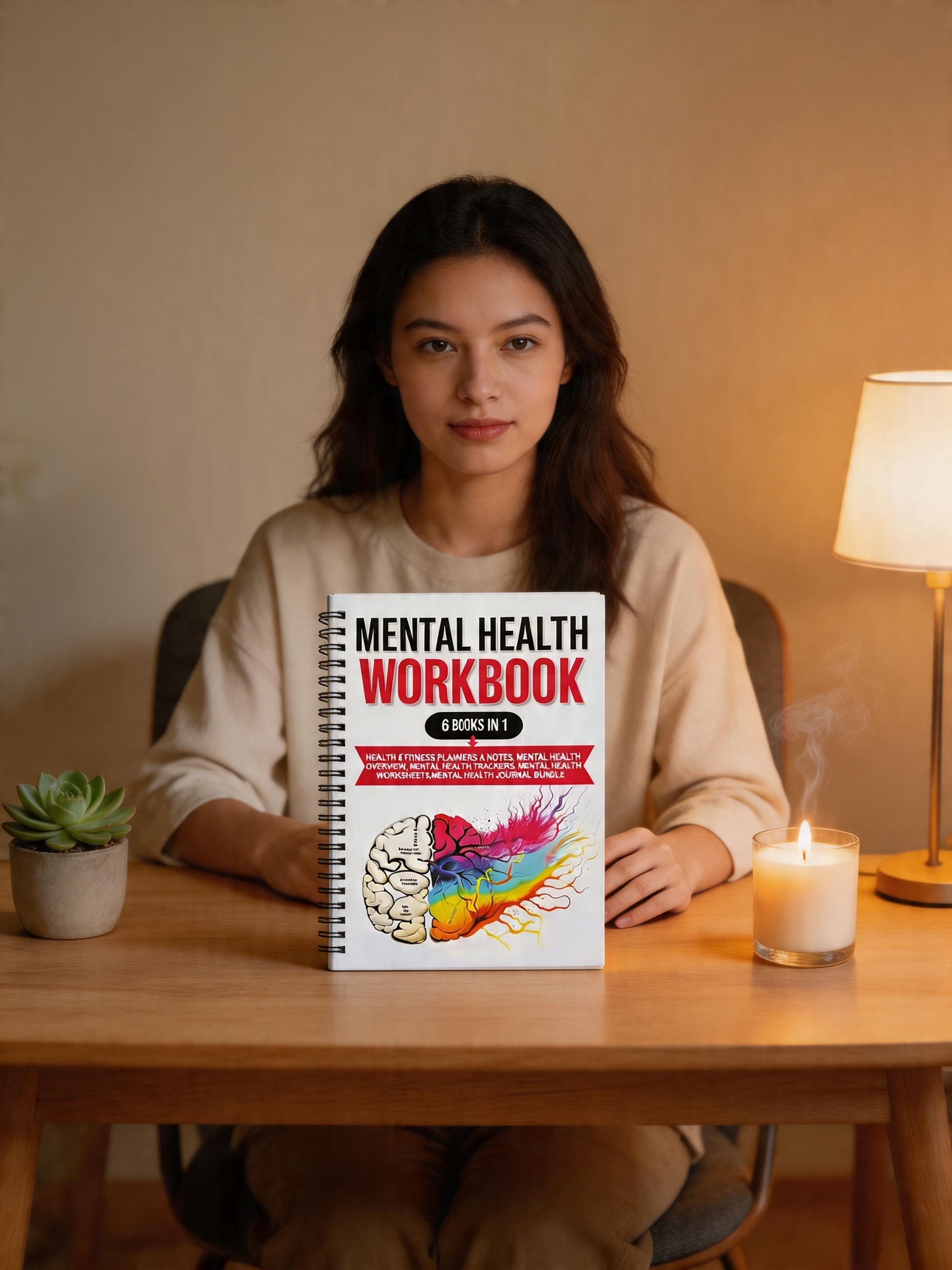 1pcs Mental Health Workbook &  - Health Wellness Journal 리뷰 및 가격