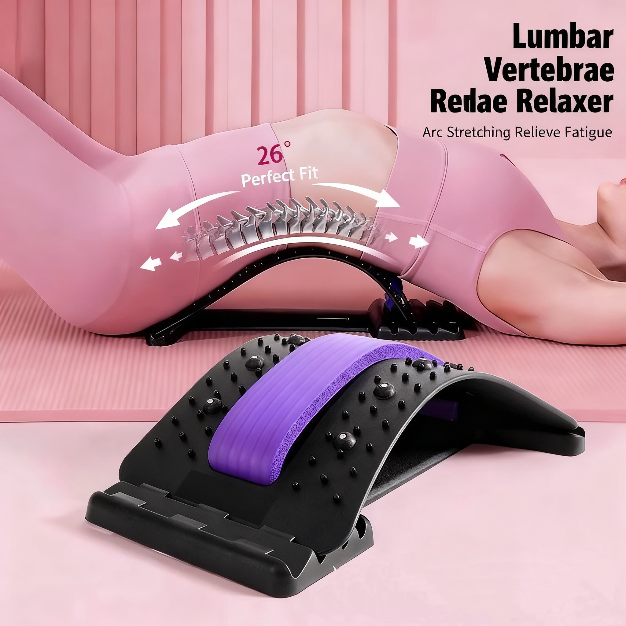 Lumbar Support Back Massager V - Back Stretcher Lumbar 리뷰 및 가격