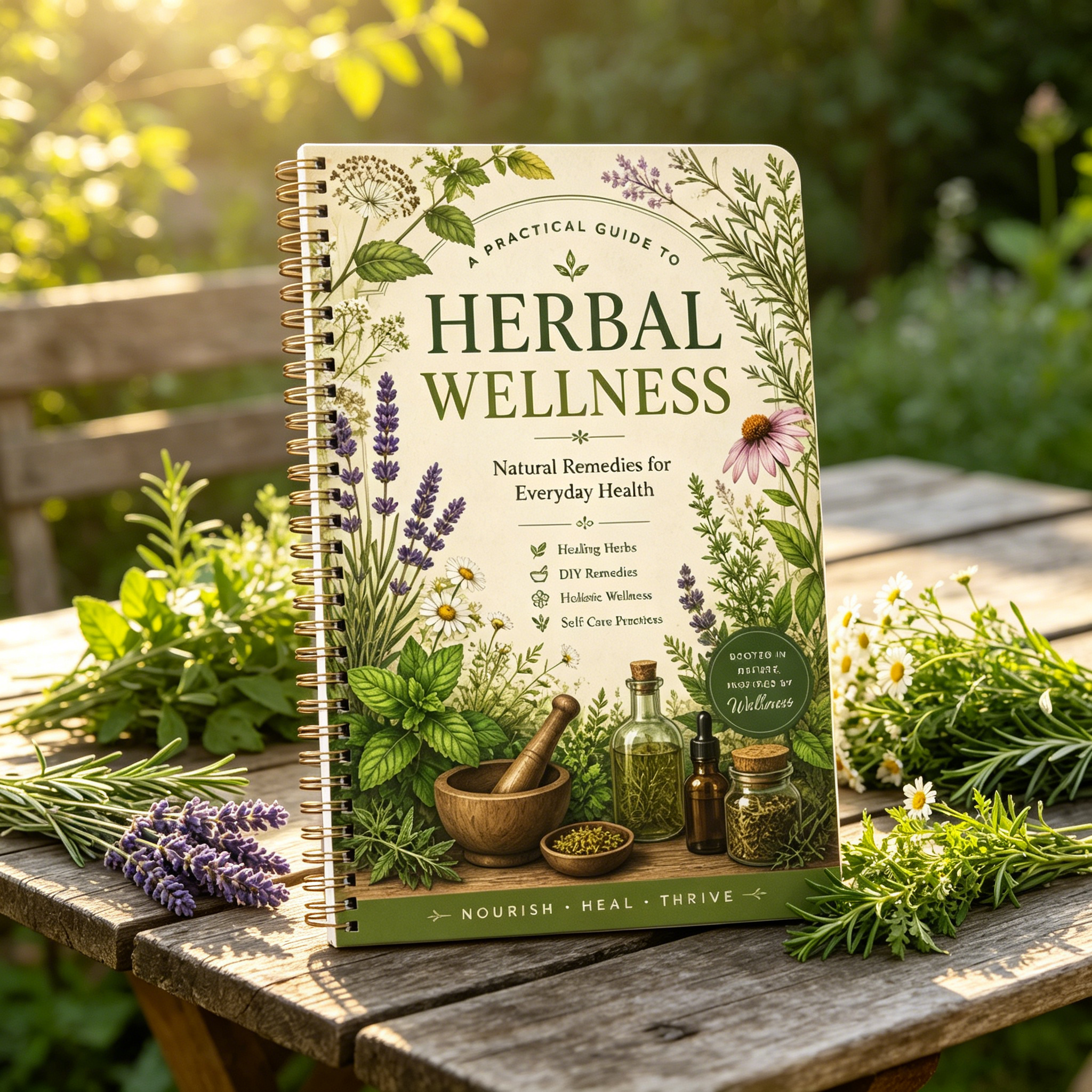 Herbal Remedies Journal A5 Spi - Health Wellness Journal 리뷰 및 가격