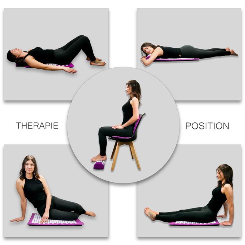 1 Set Acupressure Yoga Mat Cus - Acupressure Mat Set 리뷰 및 가격