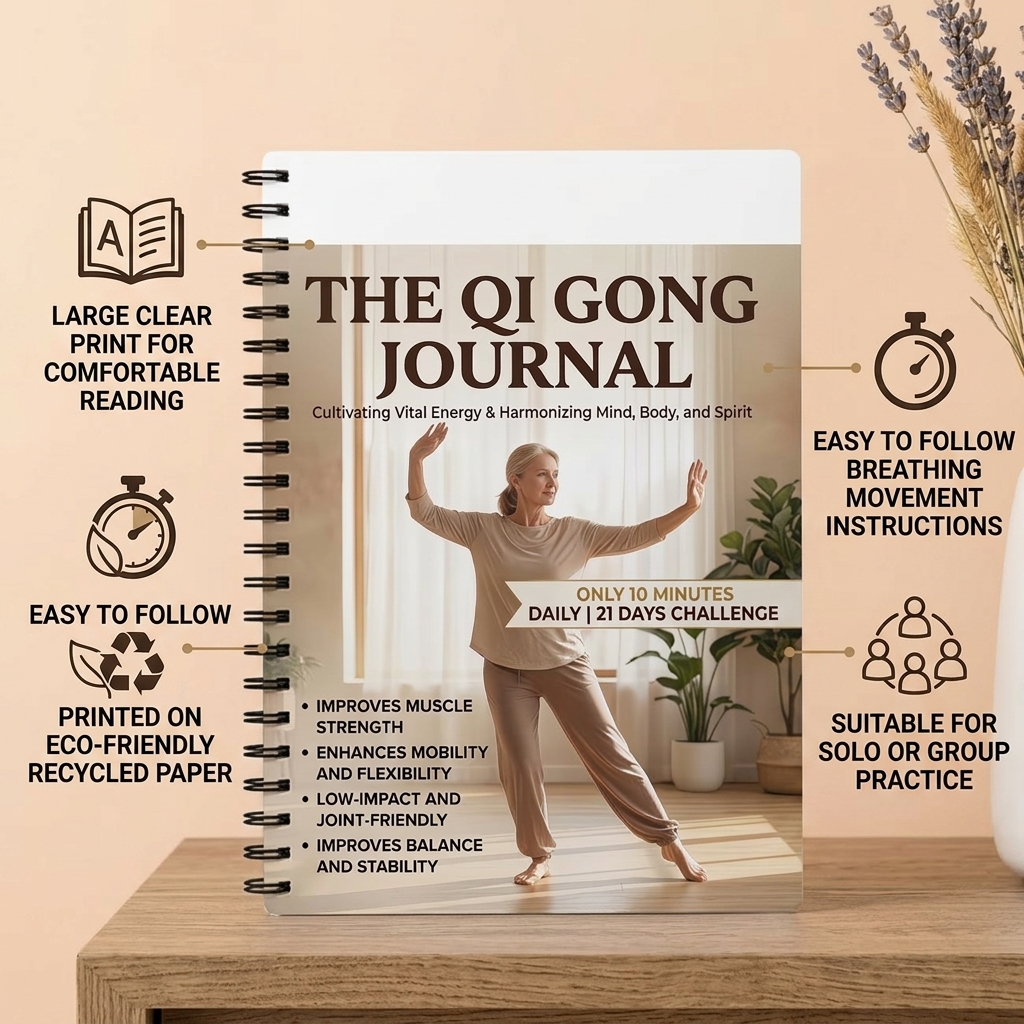 Recycled Paper QiGong Journal  - Health Wellness Journal 리뷰 및 가격