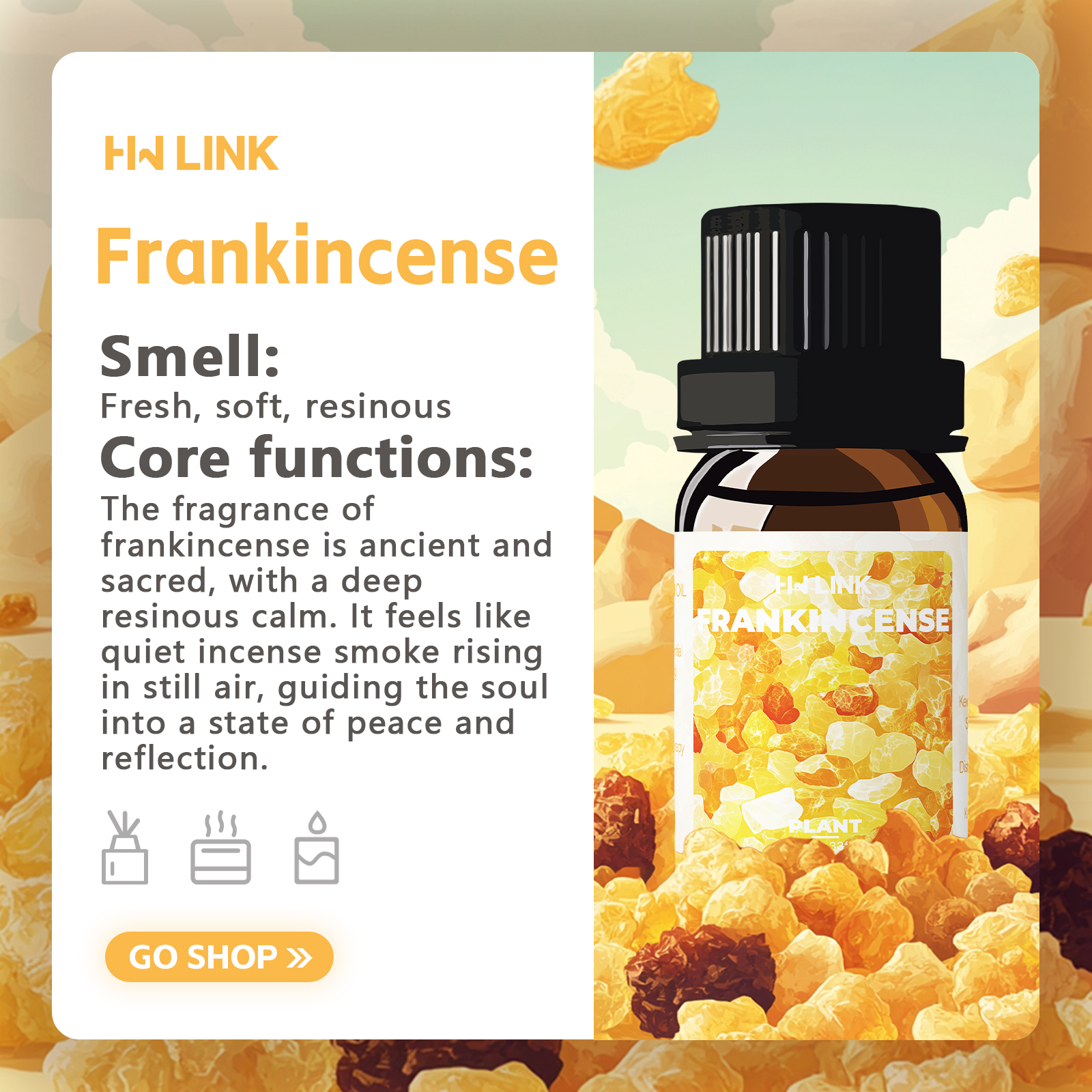 Frankincense Essential Oil 10m - Aromatherapy Diffuser 리뷰 및 가격