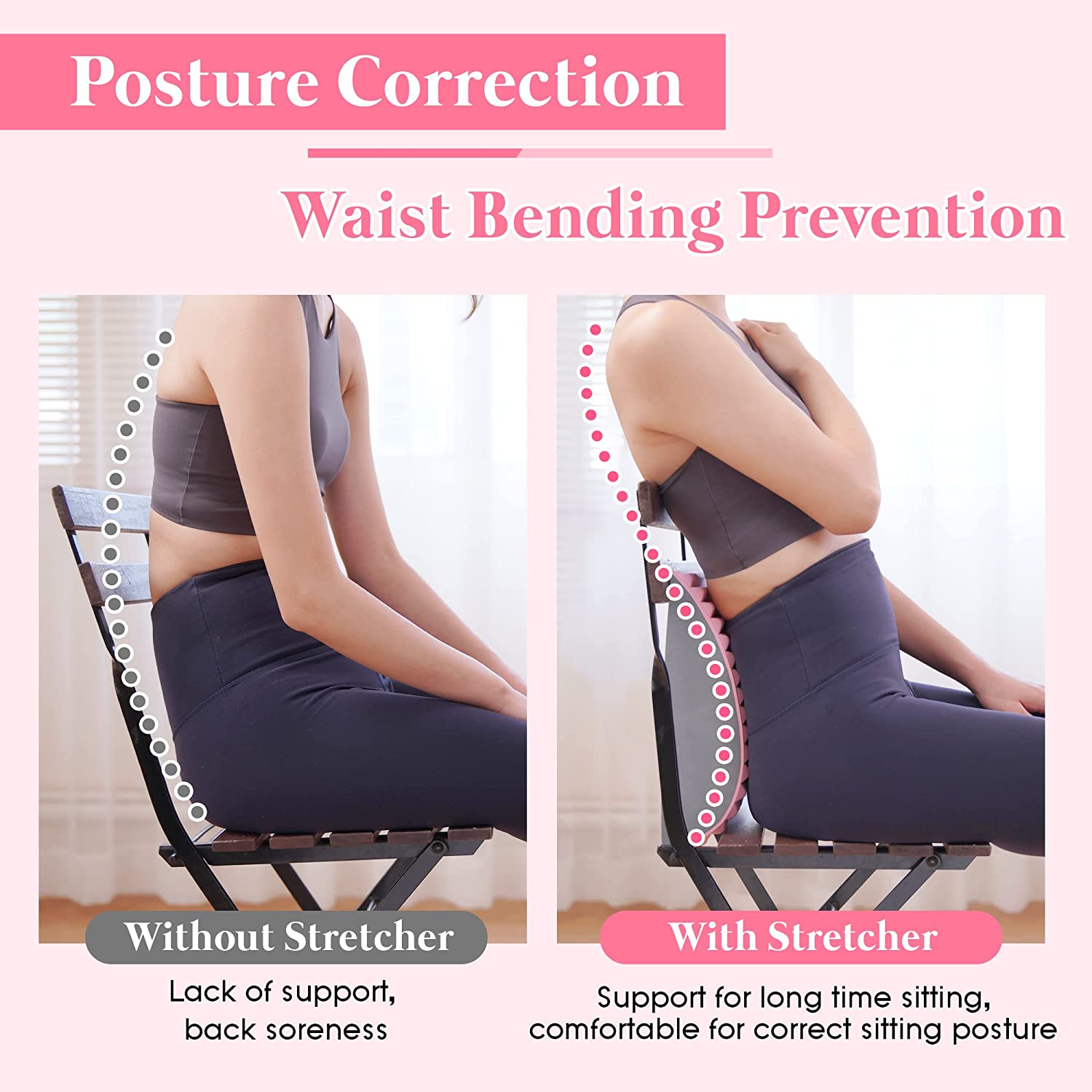 Lower Back Pain Relief Treatme - Back Stretcher Lumbar 리뷰 및 가격